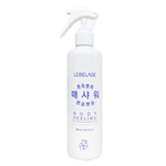 LEBELAGE Cotton Body Peeling Shower 300ml for Intensive Dead Skin Cell Removal and Moist Brightening Care _ Made in Korea